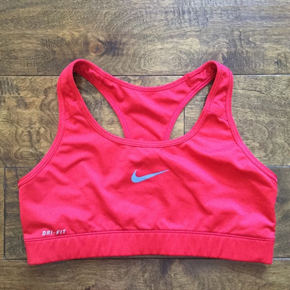 Nike Other - Nike Dri Fit Sports Bra  COLOR IS A TRUE RED